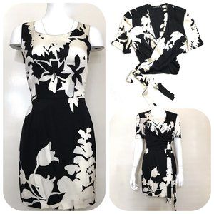 Louise Feraud German made 2 pc 100% silk dress 6